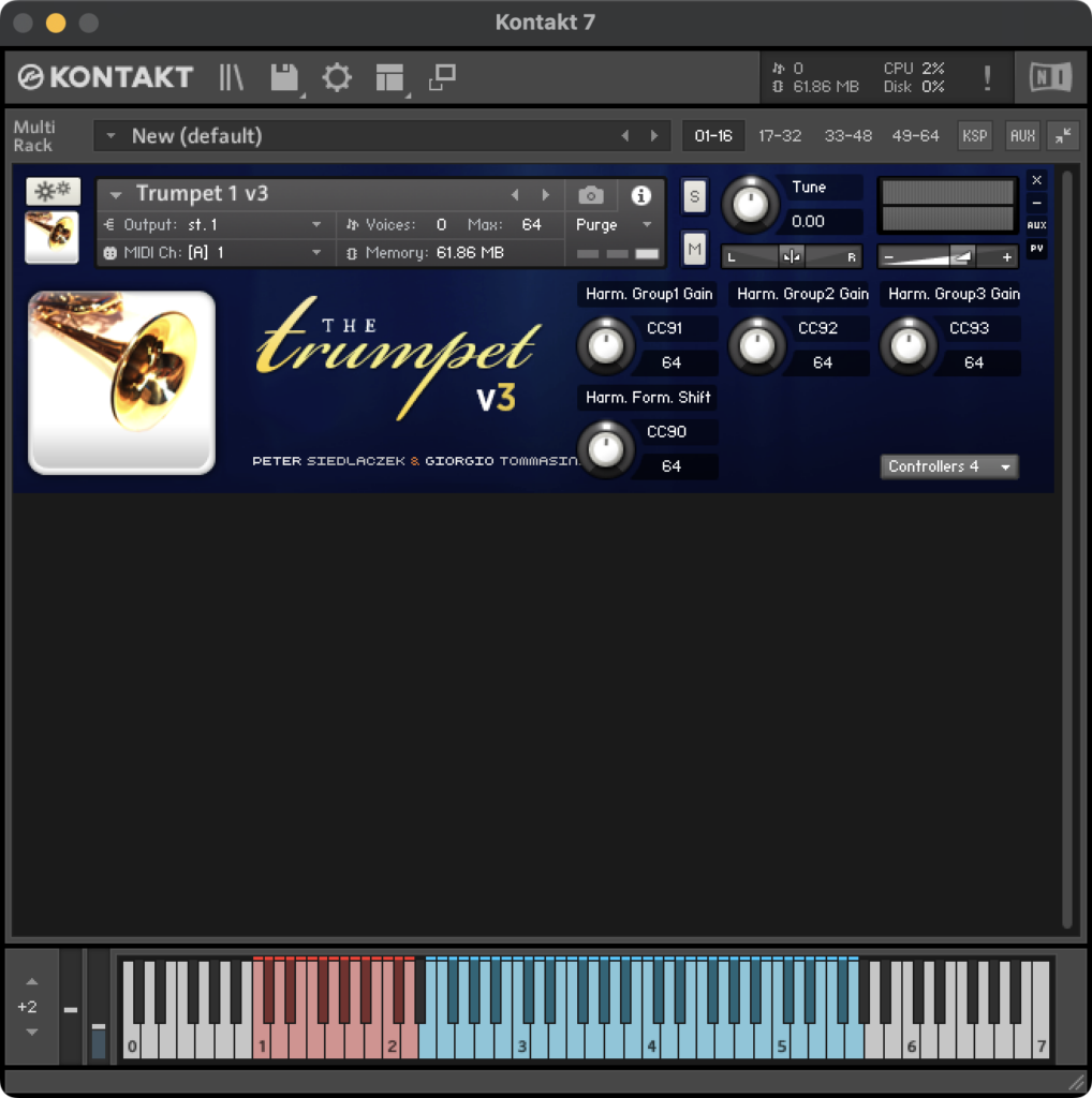 GUI - Timbral Shaping