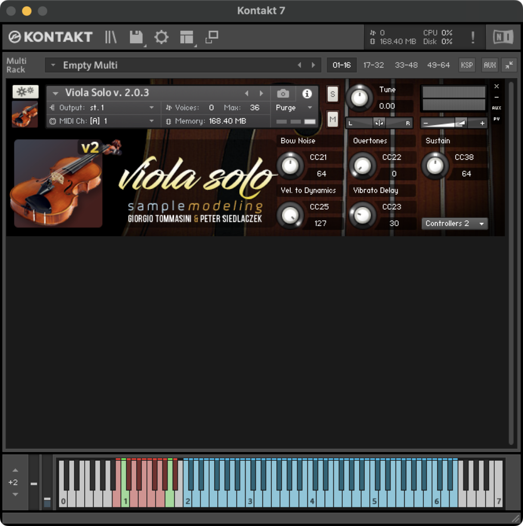 GUI - Solo Viola - Modulation, Effects